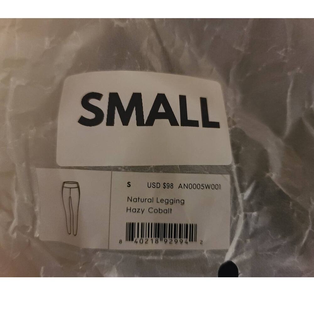 NWT allbirds Natural Leggings - SMALL - hazy cobalt - SMALL - Picture 4 of 4